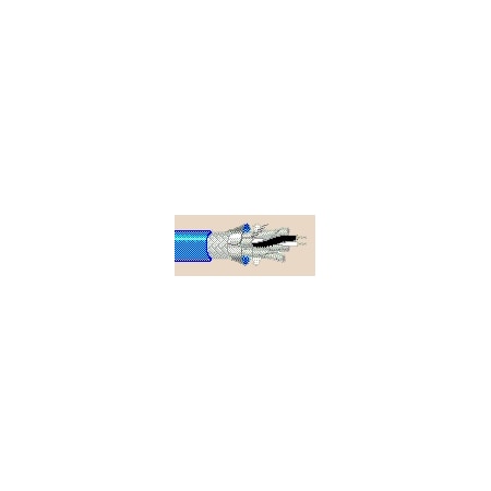 Belden Multi-Conductor Cable, AWM, 22 AWG, 8 C, Blue, PVC, Stranded, 30V AC, Indoor, 1000 ft 9891 0061000